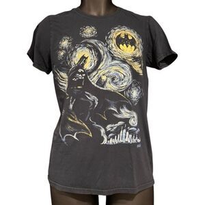 DC Detective Comics Batman Starry Night T-Shirt Men’s Small